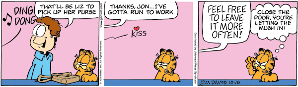 Garfield Strip Created by Jim Davis 10-16-09