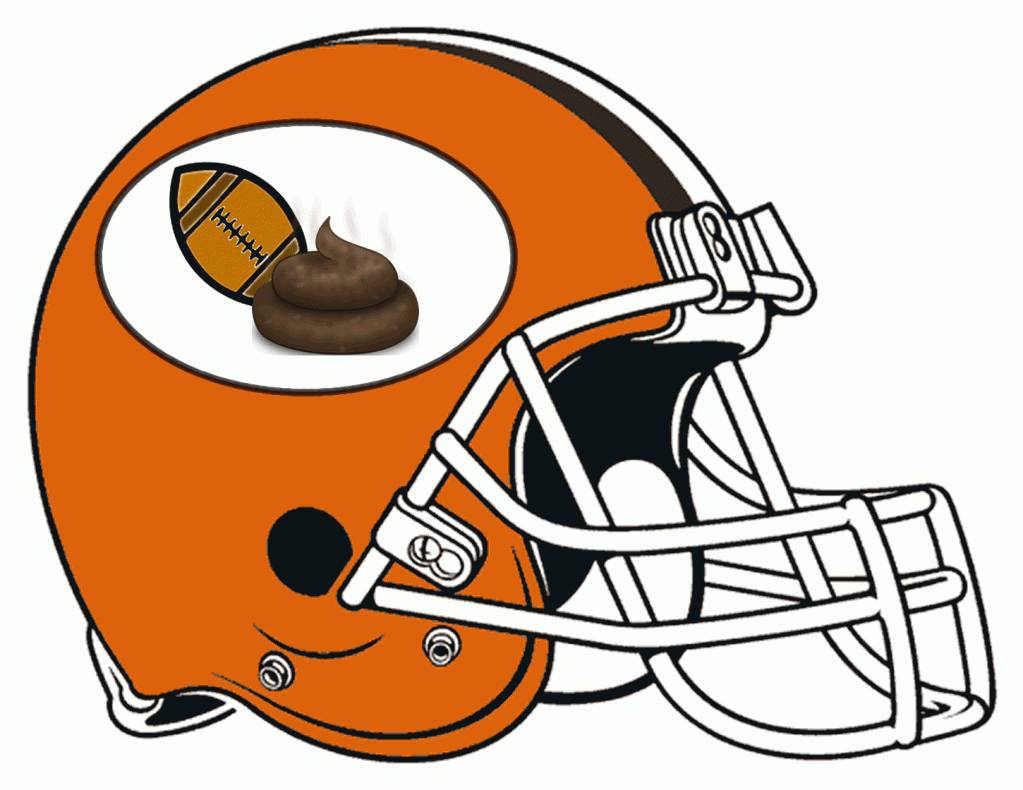Football Left in Brown