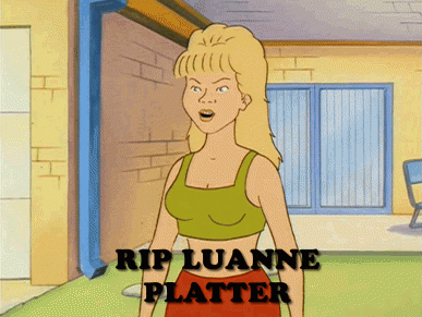 RIP Luanne Platter