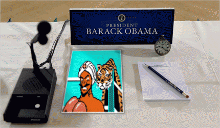 The Desk of Obama